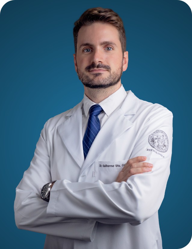 Dr. Guilherme Santa Catharina, especialista em neufrologia