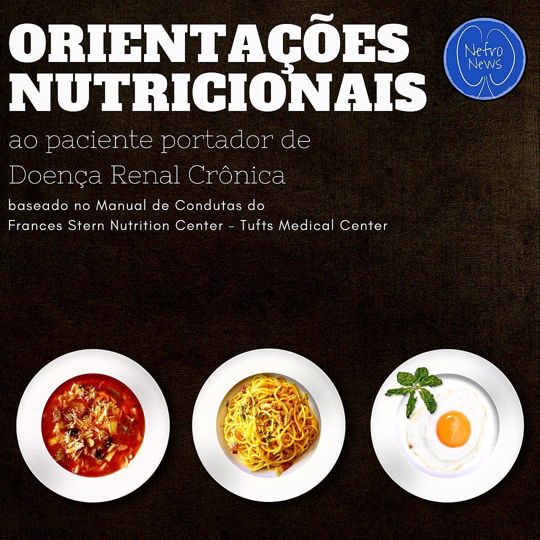 Orientações nutricionais ao paciente portador de doença renal crônica